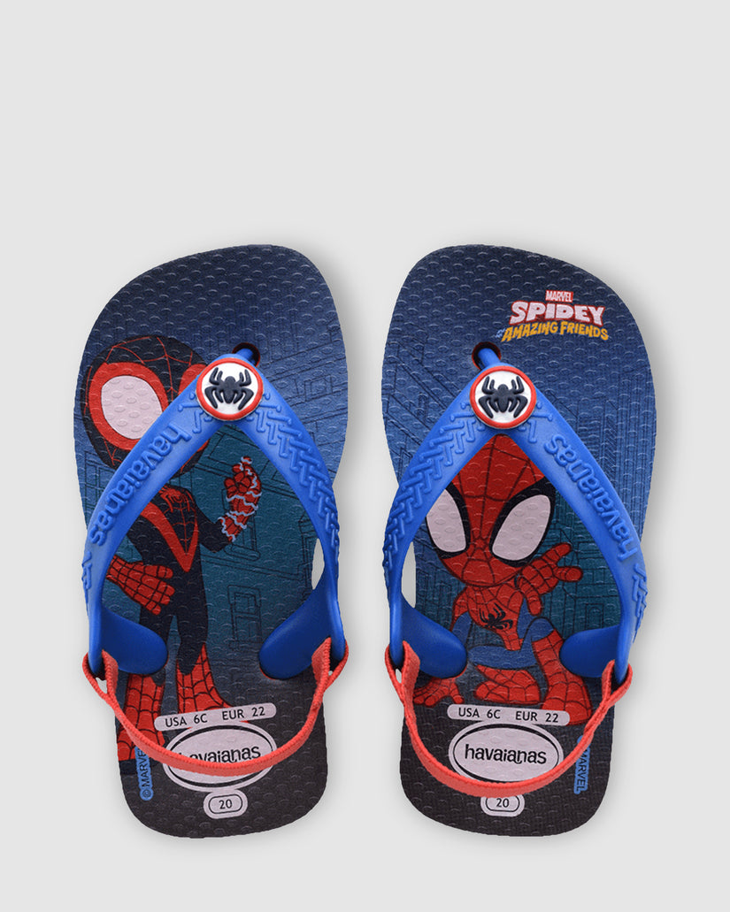 Boys 0-5 Marvel Ruby Red Thongs