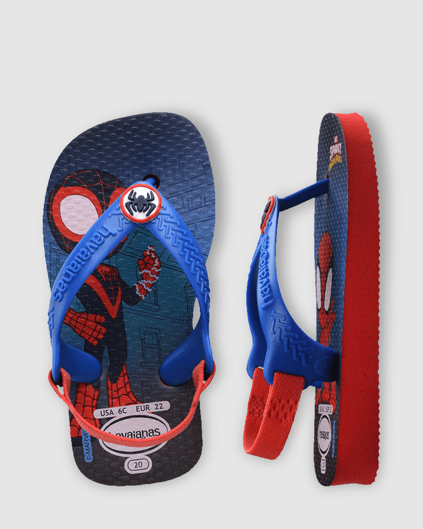 Boys 0-5 Marvel Ruby Red Thongs