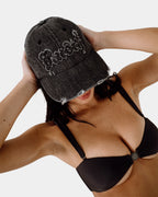 Womens Roxanne Denim Dad Cap