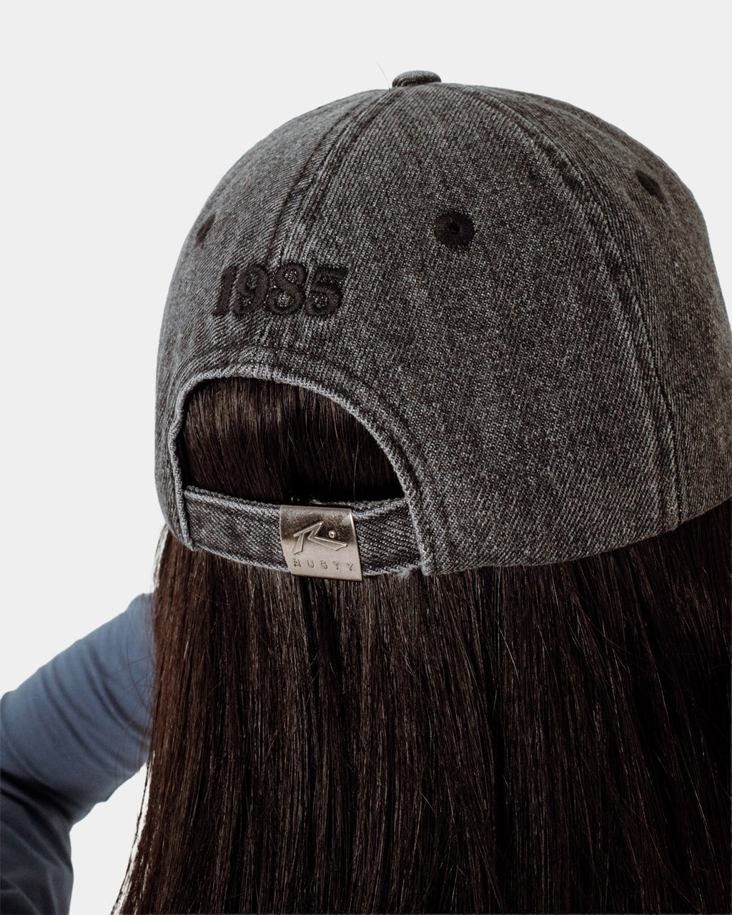 Womens Roxanne Denim Dad Cap