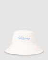 WOMENS BOBBY BOUCLE REVERSIBLE BUCKET HAT
