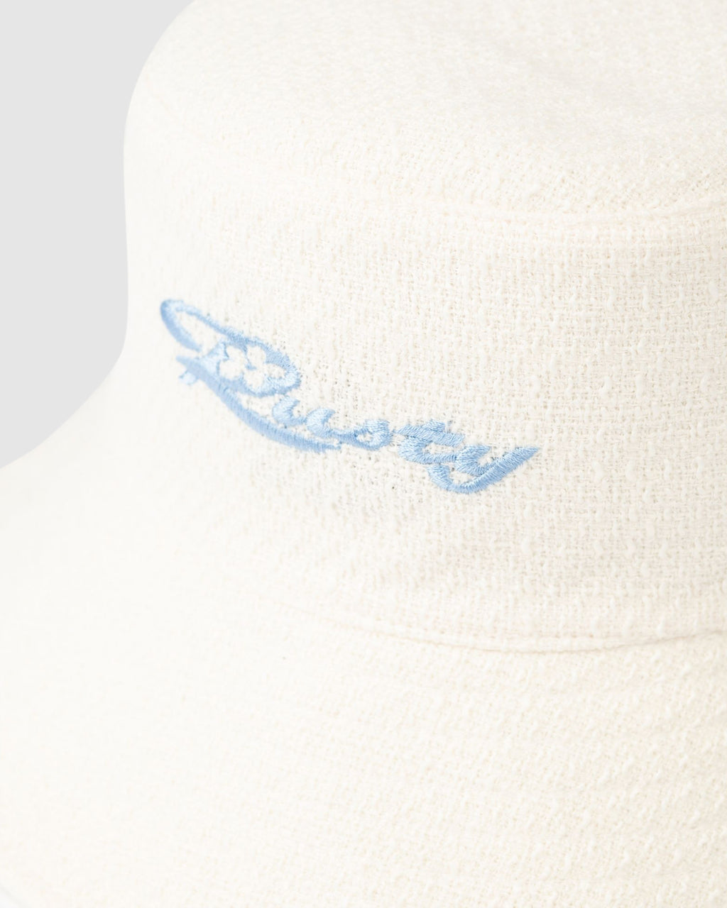 WOMENS BOBBY BOUCLE REVERSIBLE BUCKET HAT