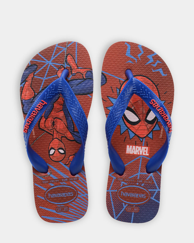 Boys 3-9 Top Marvel II Spiderman Thongs