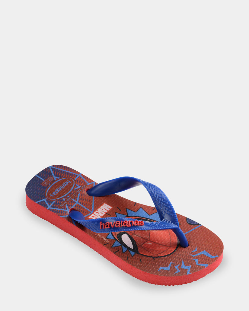 Boys 3-9 Top Marvel II Spiderman Thongs