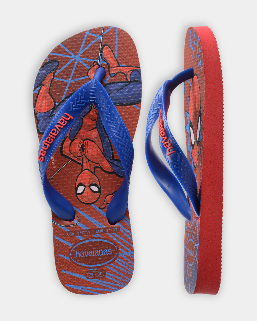 Boys 3-9 Top Marvel II Spiderman Thongs