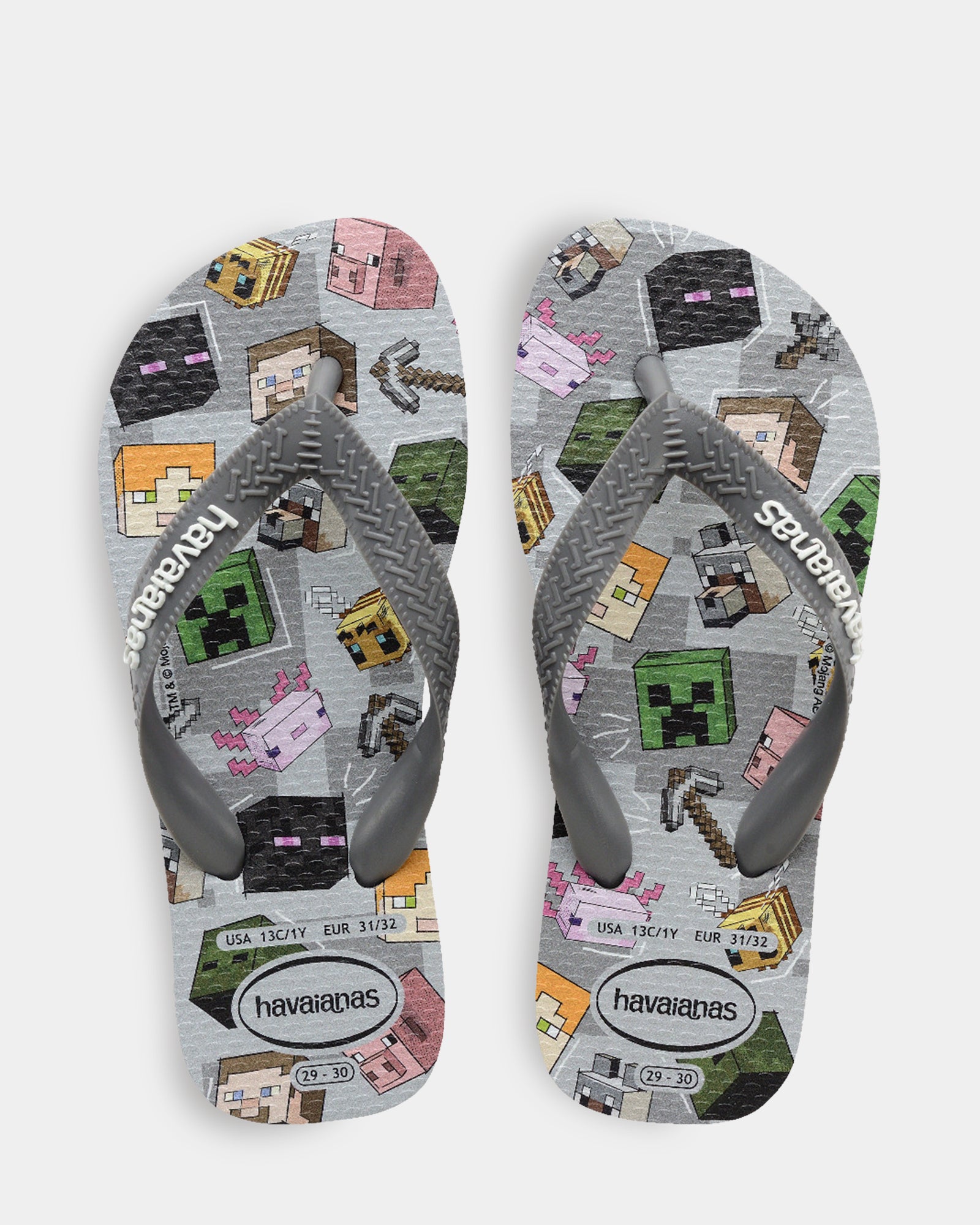 Boys 4-9 Kids Top Minecraft Thongs Boys 4-9 Kids Top Minecraft Thongs