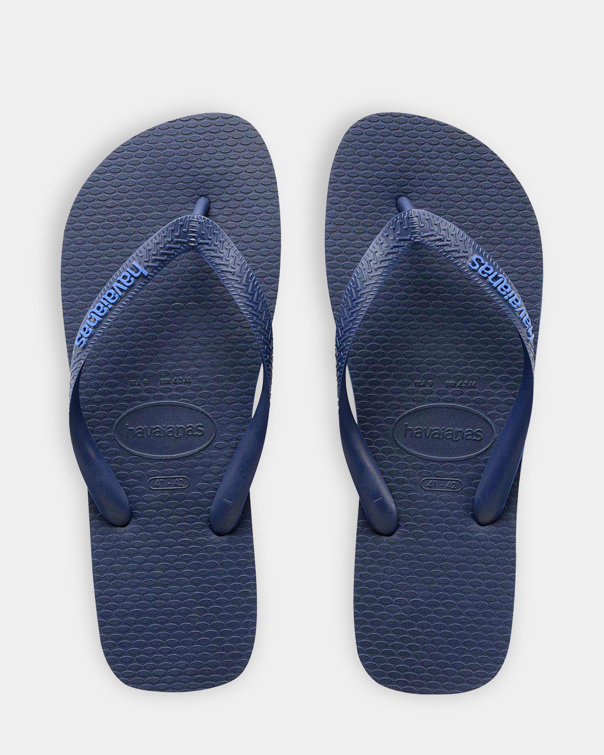 Boys 3-9 Rubber Logo Thongs