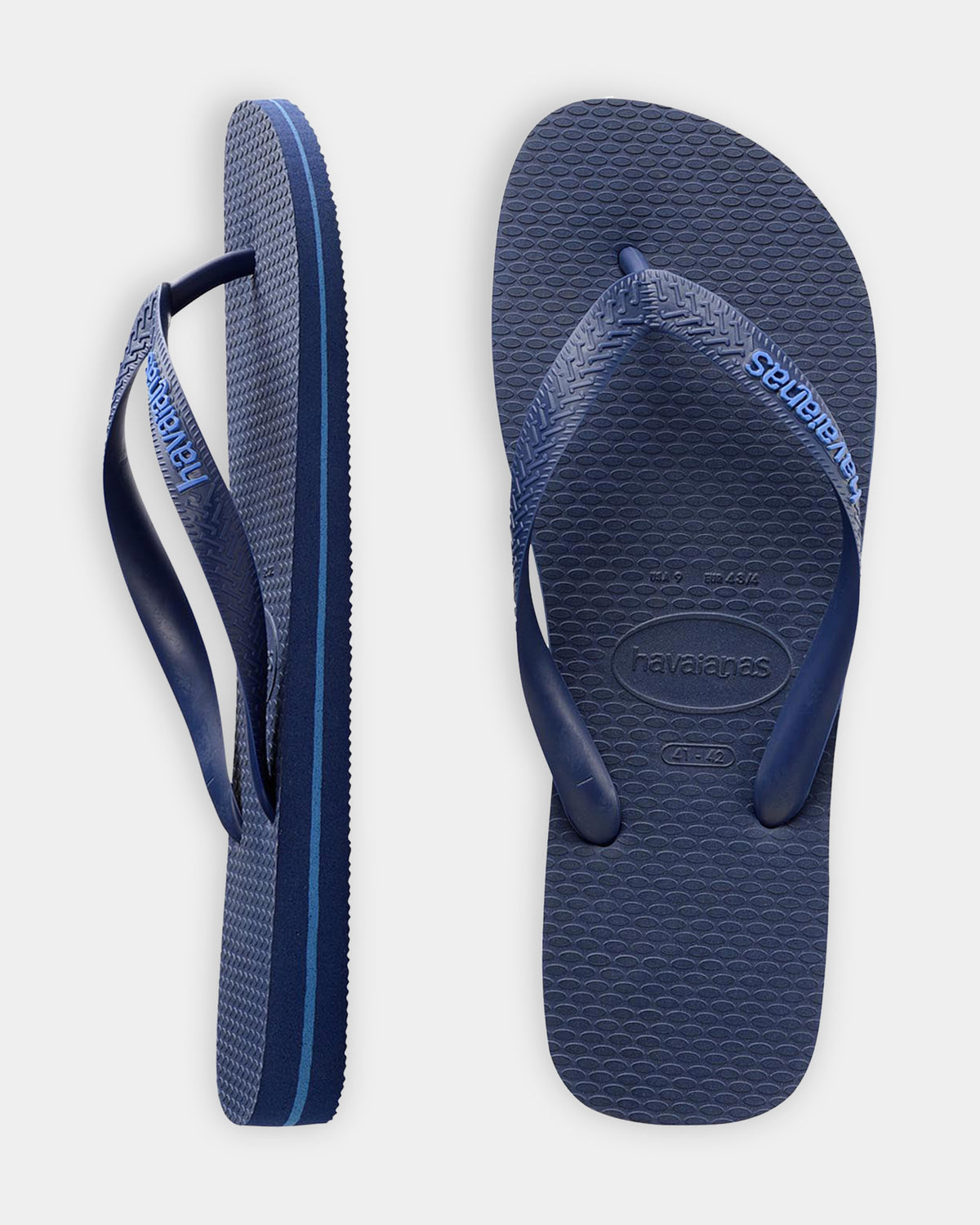 Boys 3-9 Rubber Logo Thongs