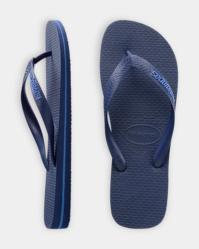 Boys 3-9 Rubber Logo Thongs