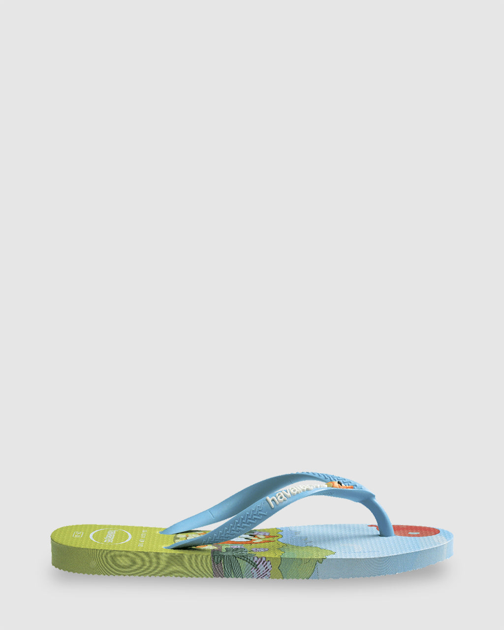 Girls 2-7 Slim Bluey Thongs