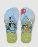 Girls 2-7 Slim Bluey Thongs