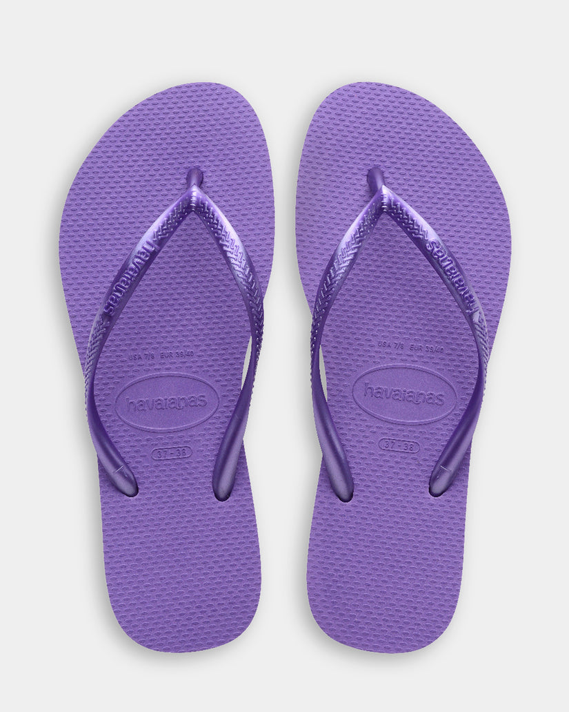 Girls 3-9 Slim Metalic Thongs