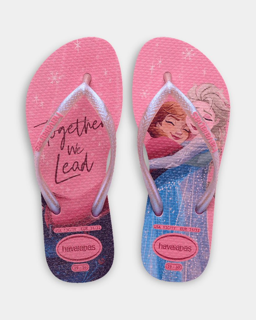 Girls 2-7 Slim Princes Thongs