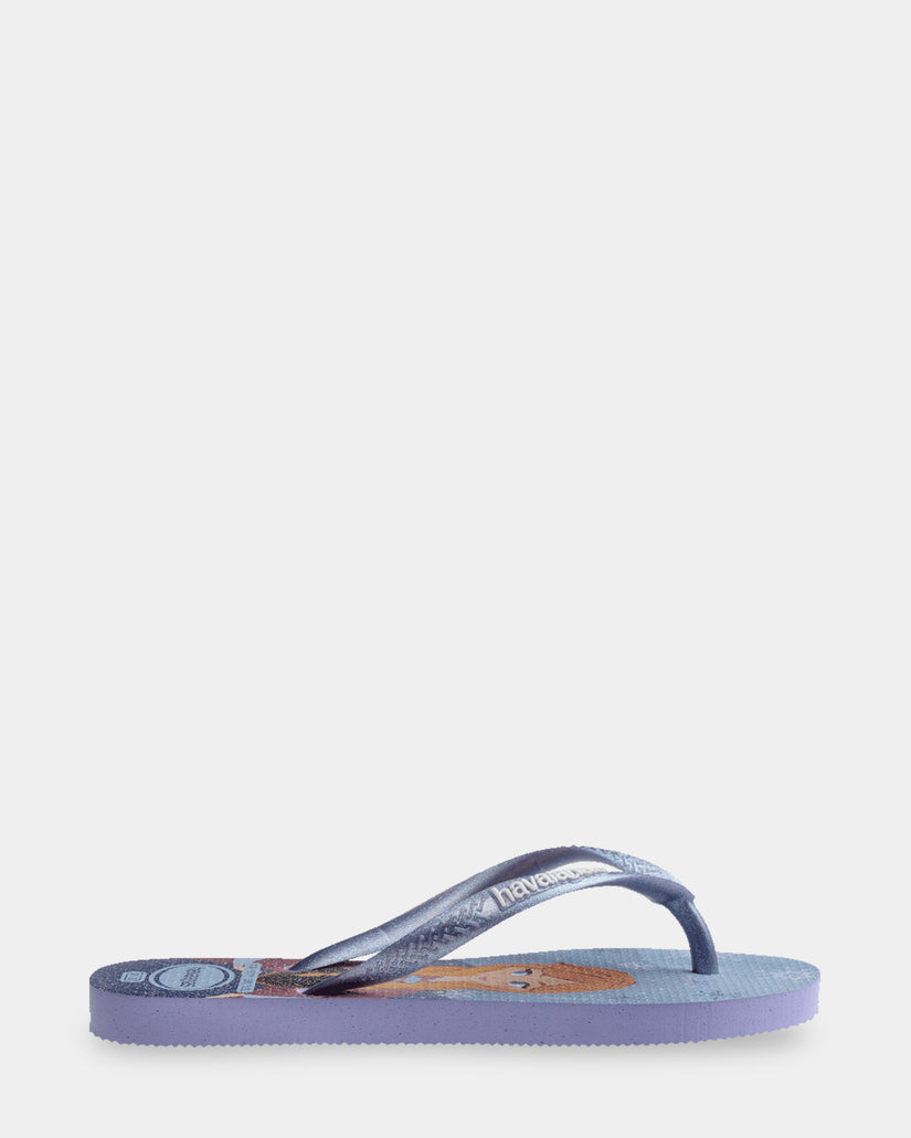 Girls 2-7 Slim Princes Frozen Thongs