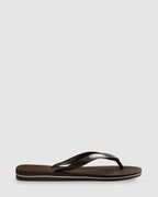 Mens Rubber Logo Thongs