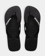 Mens Rubber Logo Thongs