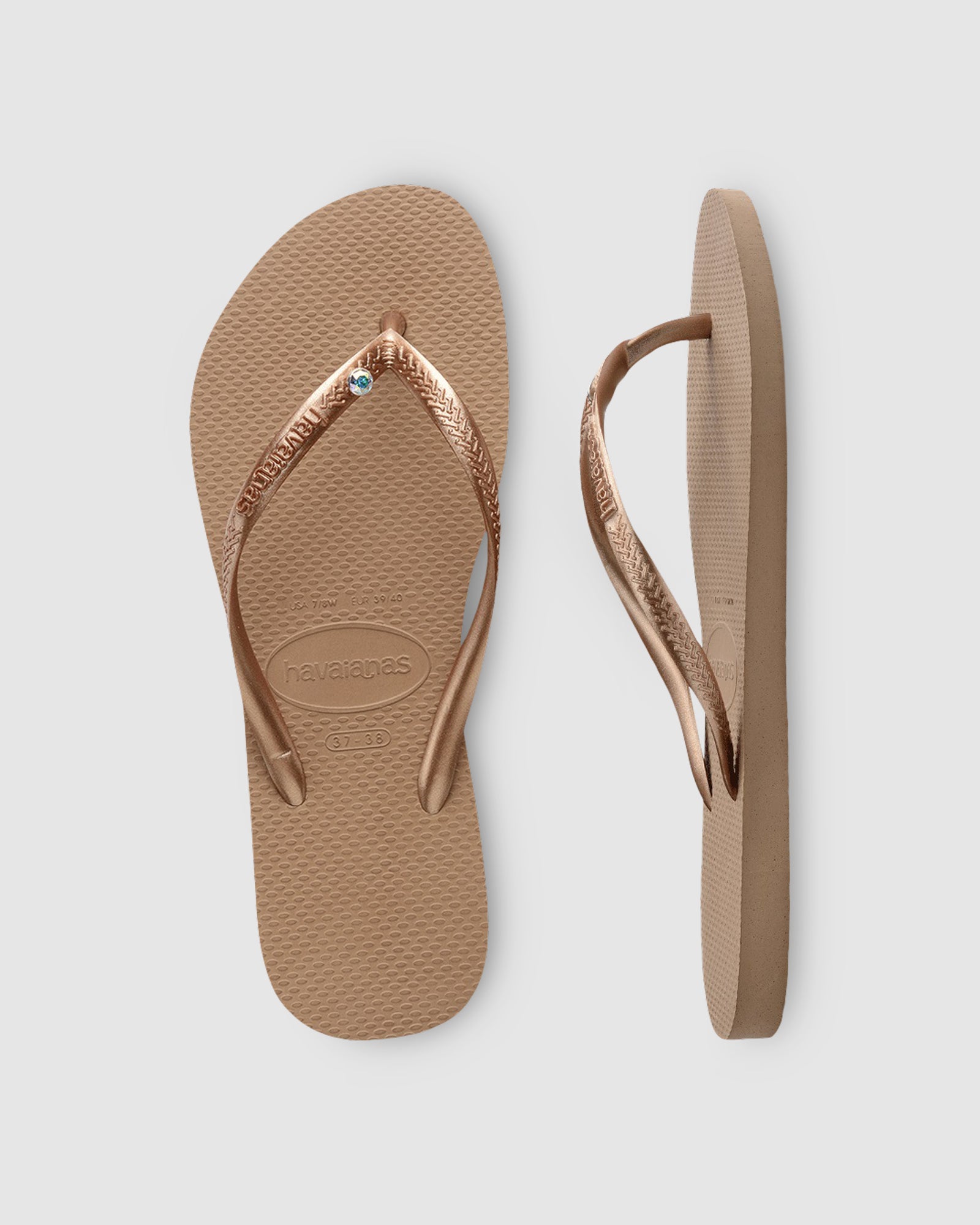 Buy Womens Slim Crystal Thongs by Havaianas Surf Dive 'n Ski