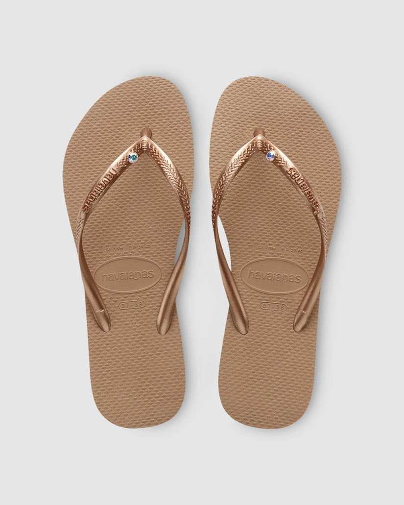 Womens Slim Crystal Thongs
