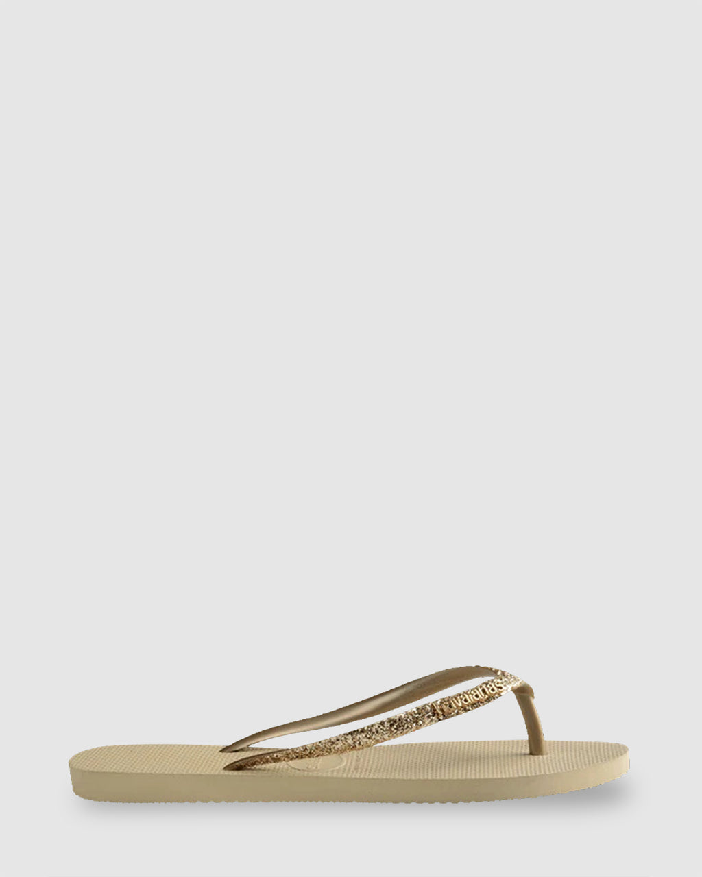 SLIM METAL LOGO GLITTER II THONGS