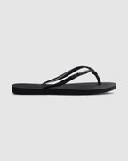 Womens Slim Metal Logo Thongs