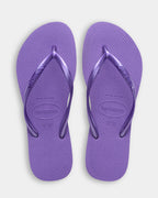 Womens Metallic Thongs