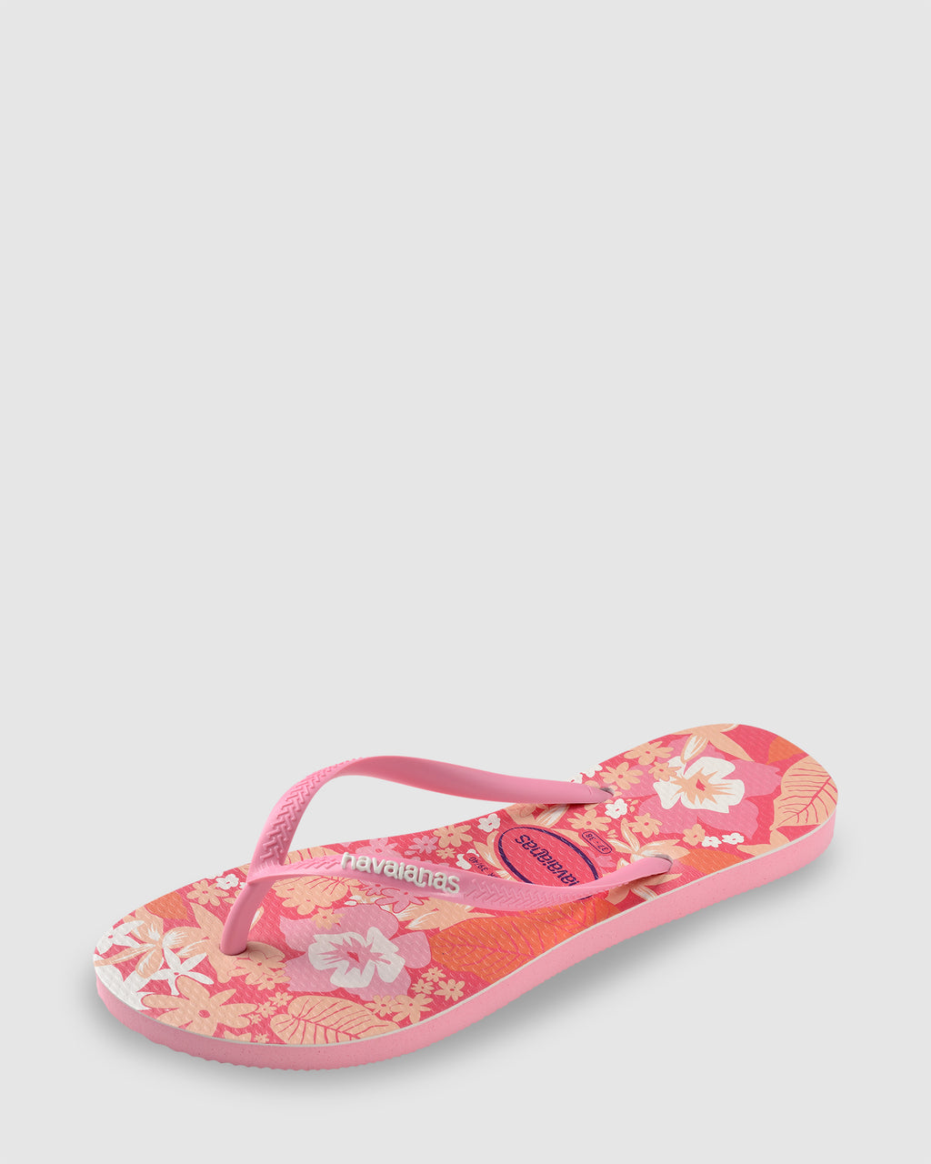 Womens Slim Dotsy Bloom Thongs