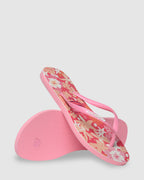 Womens Slim Dotsy Bloom Thongs