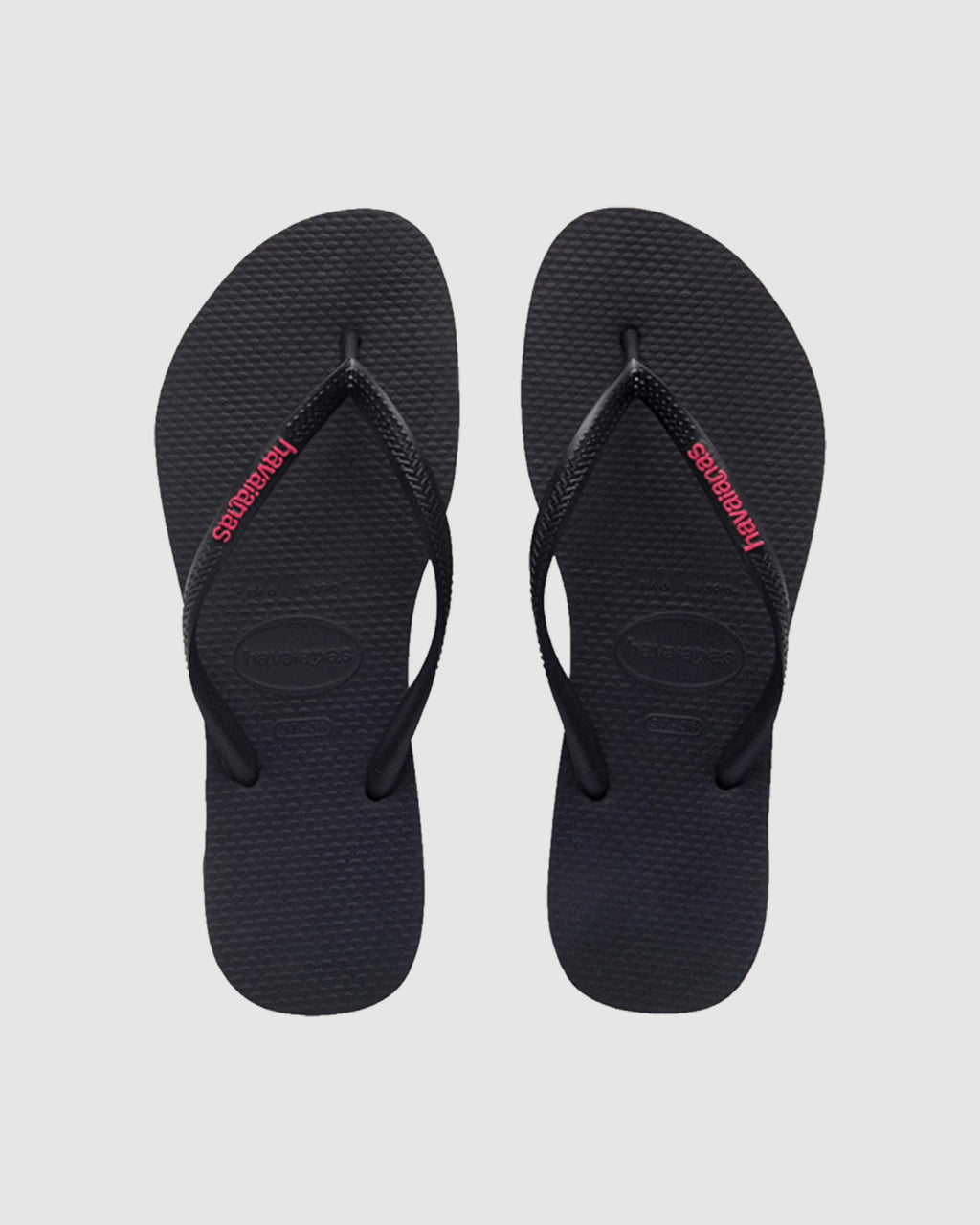 Womens Slim Rubber Thongs