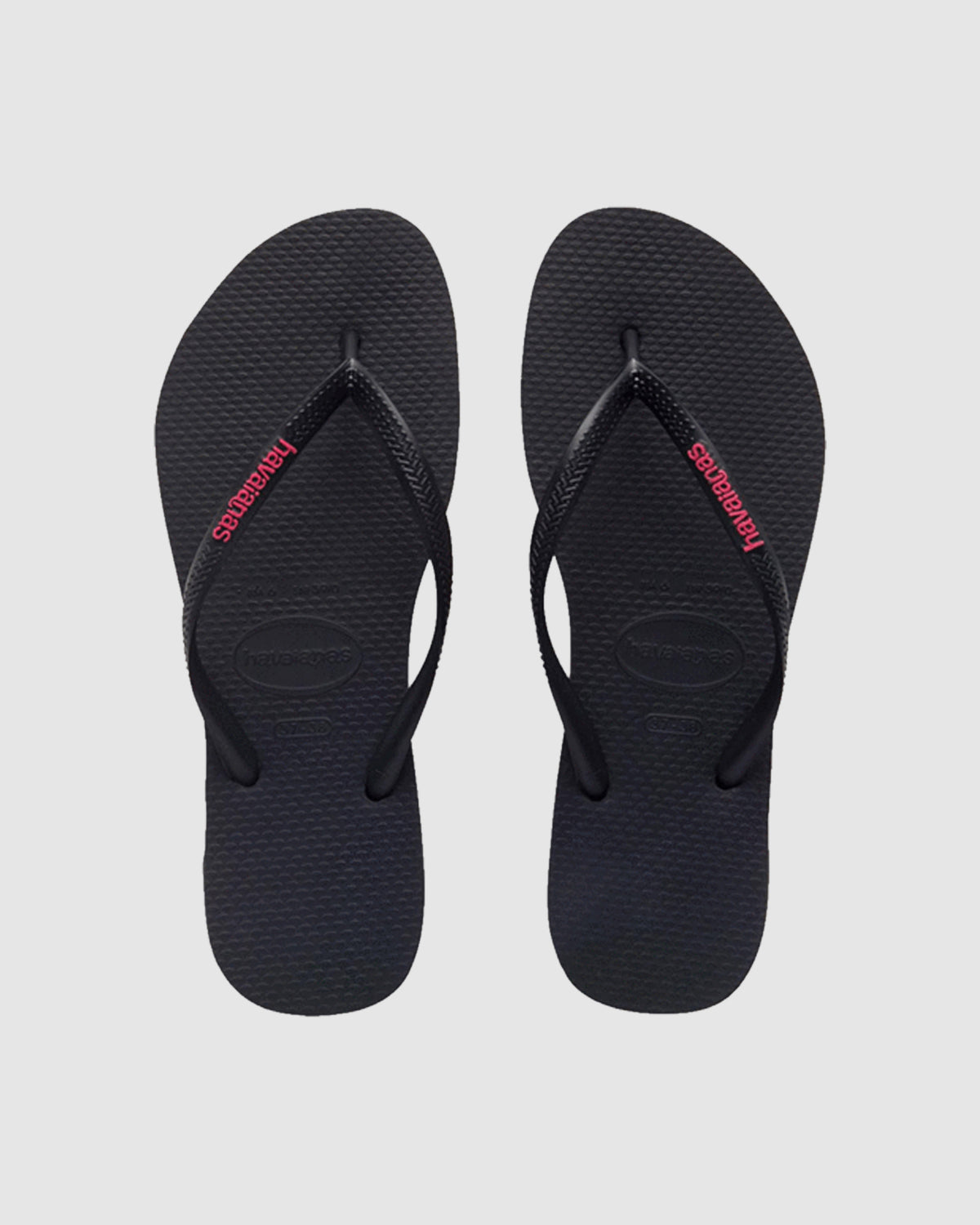 Womens Slim Rubber Thongs