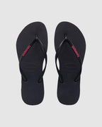 Womens Slim Rubber Thongs