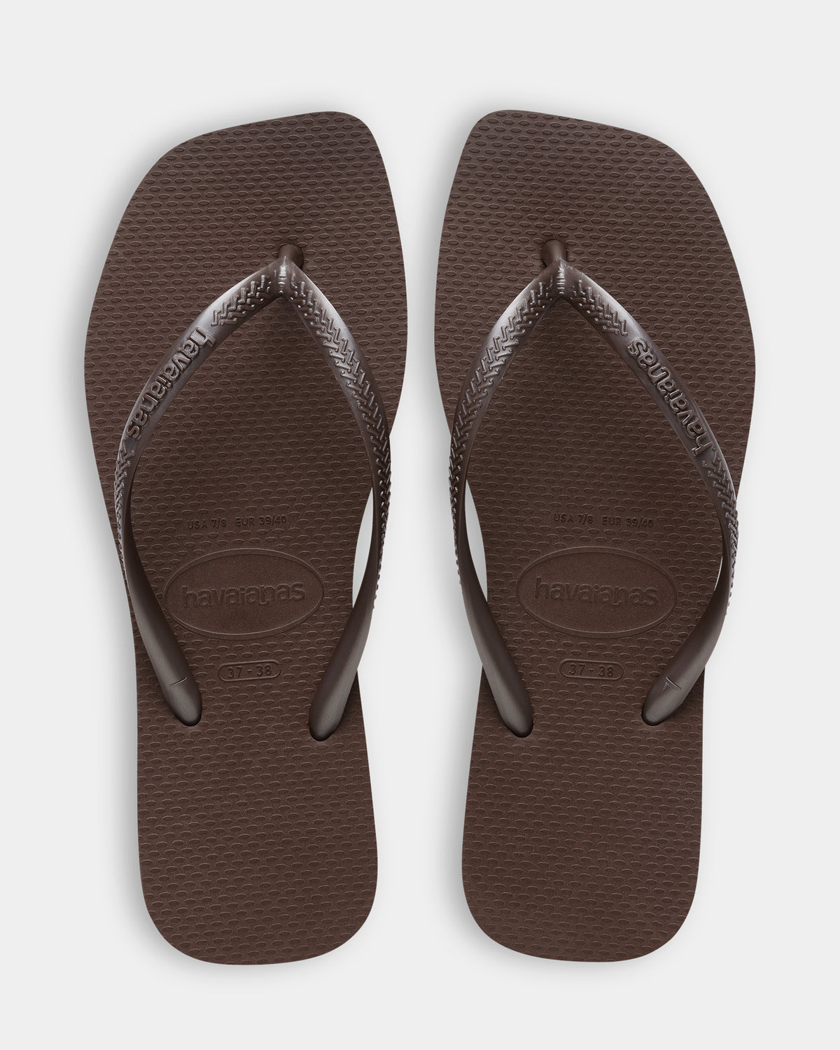 Womens Slim Square Thongs