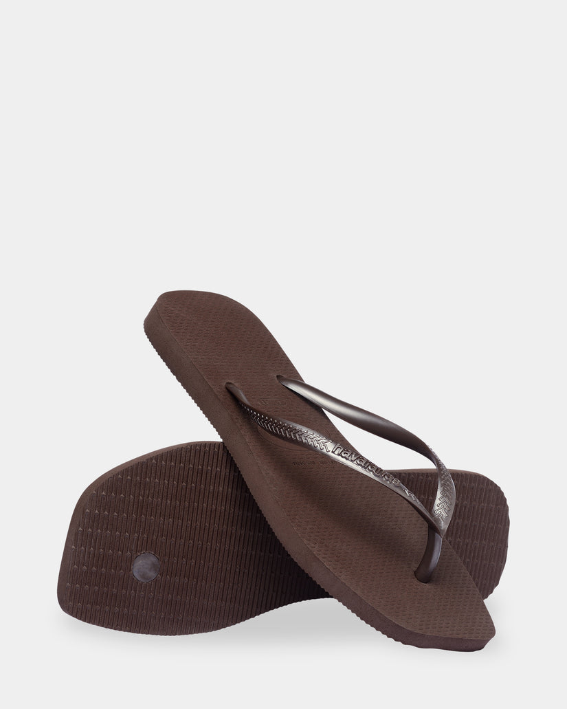 Womens Slim Square Thongs