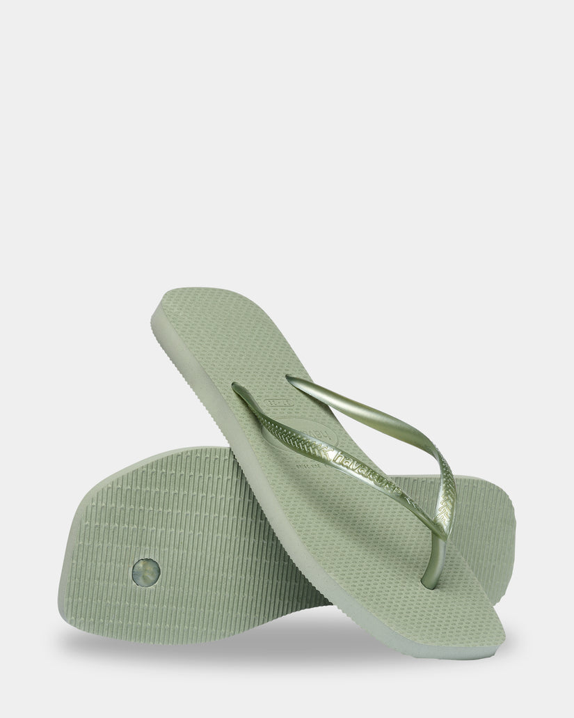 Womens Slim Square Thongs