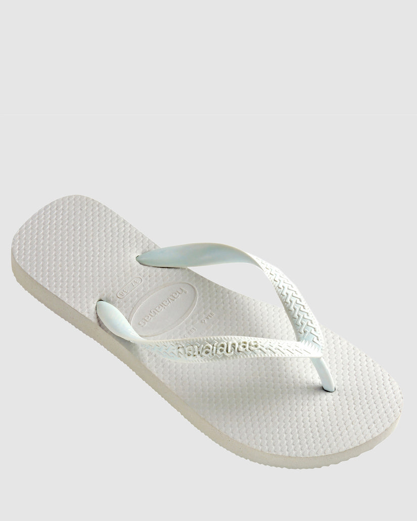 Mens Top White Thongs