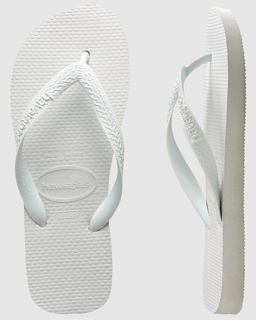 Mens Top White Thongs