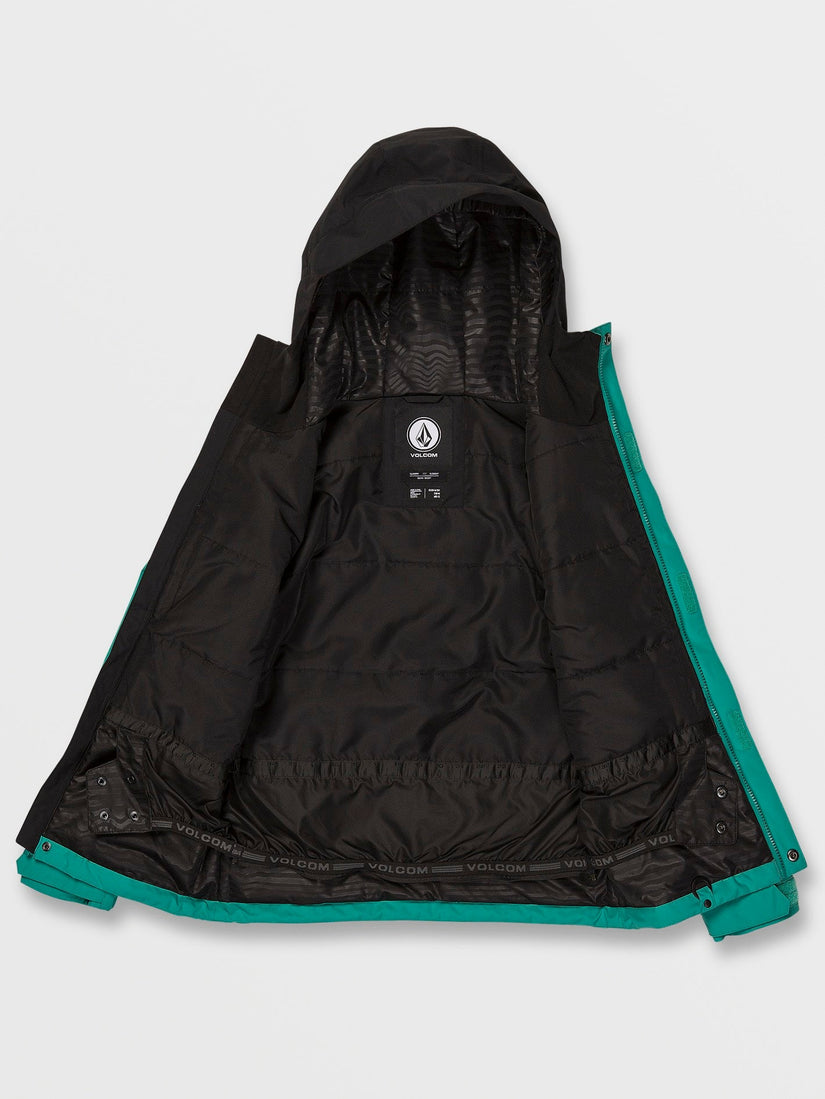 Kids Stone 91 Insulated Jacket - Vibrant Green (2023)