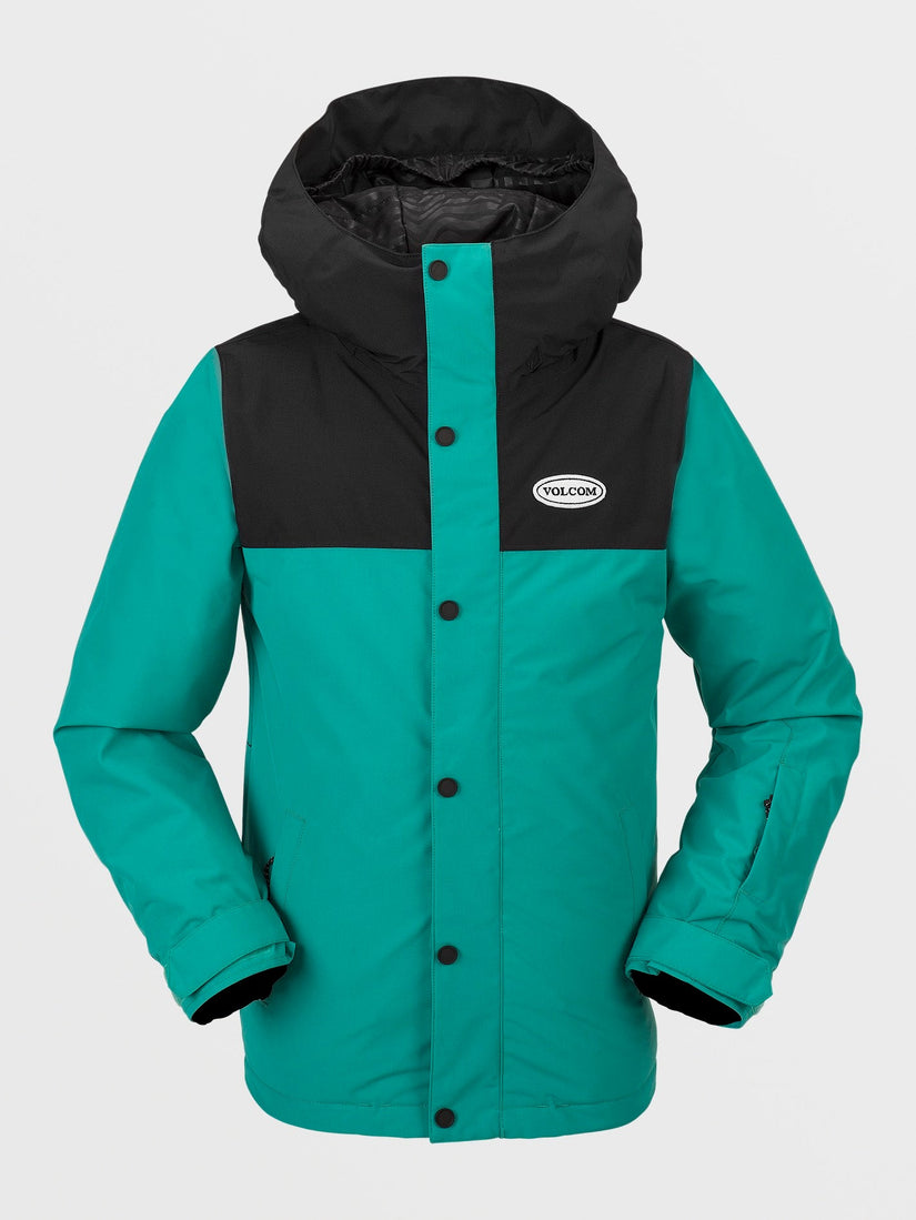 Kids Stone 91 Insulated Jacket - Vibrant Green (2023)
