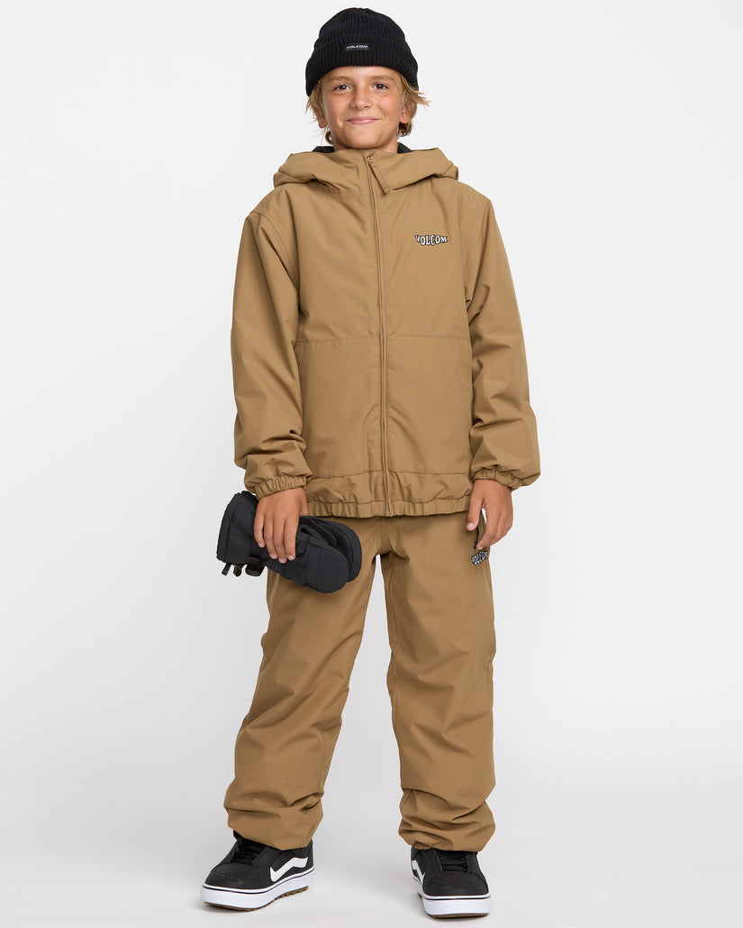 BOYS 8-16 CHAOS FULL ZIP SNOW JACKET