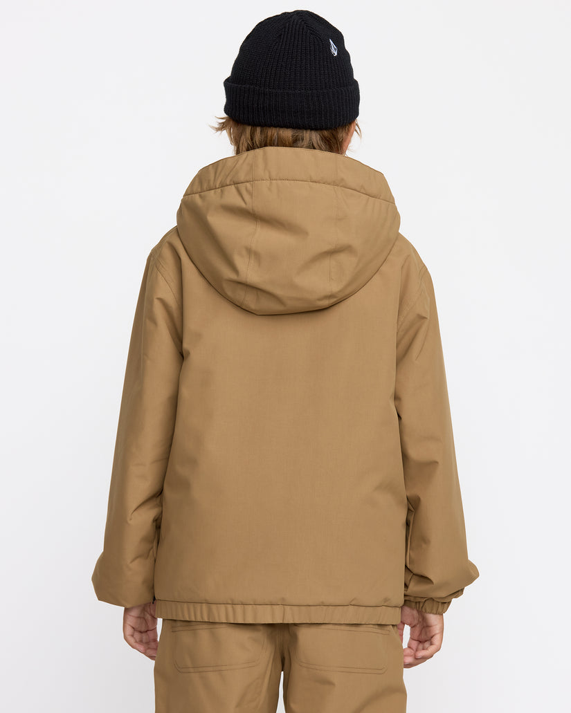 BOYS 8-16 CHAOS FULL ZIP SNOW JACKET