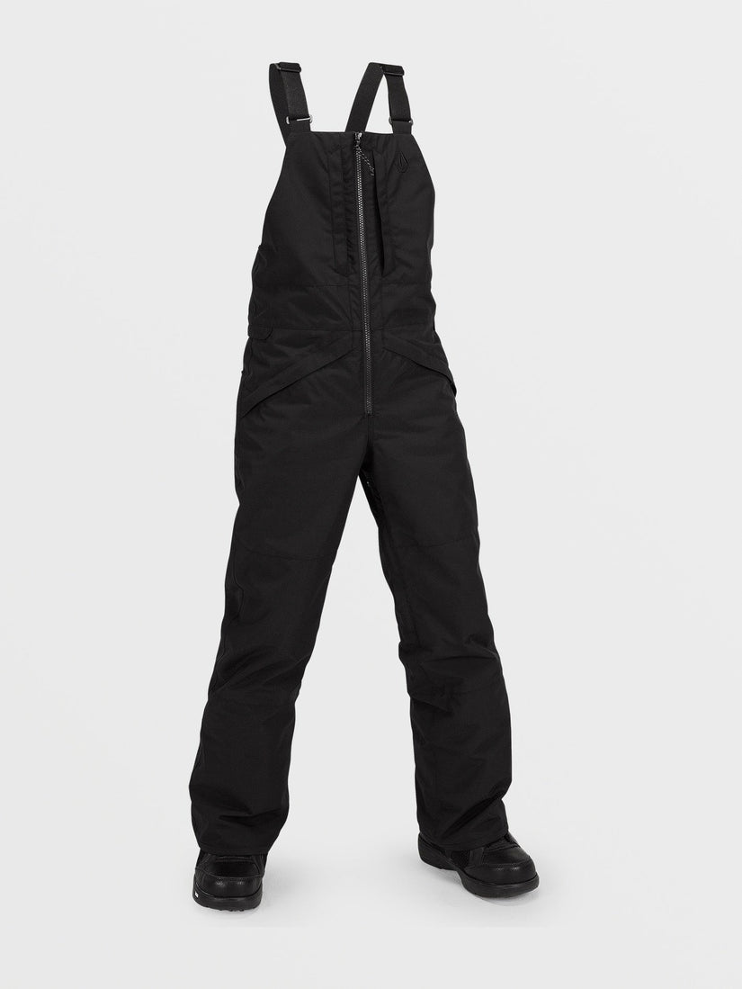Kids Barkley Insulated Bib Overalls - Black (2023)