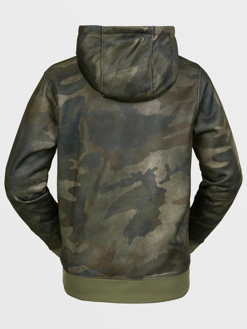 Kids Youth Riding Fleece Pullover - Cloudwash Camo (2023)
