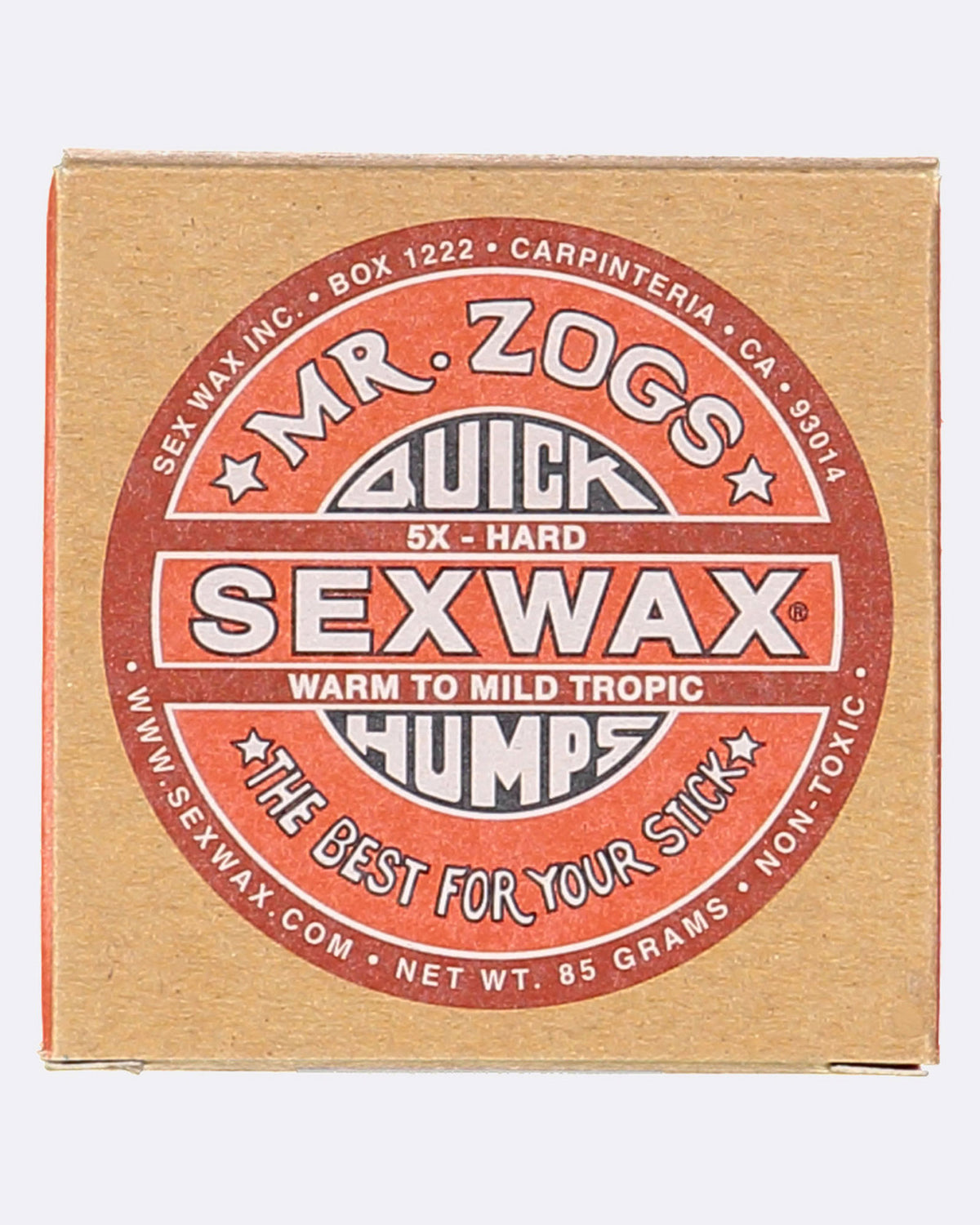 Quik Humps Sexwax Red Warm Surf Wax