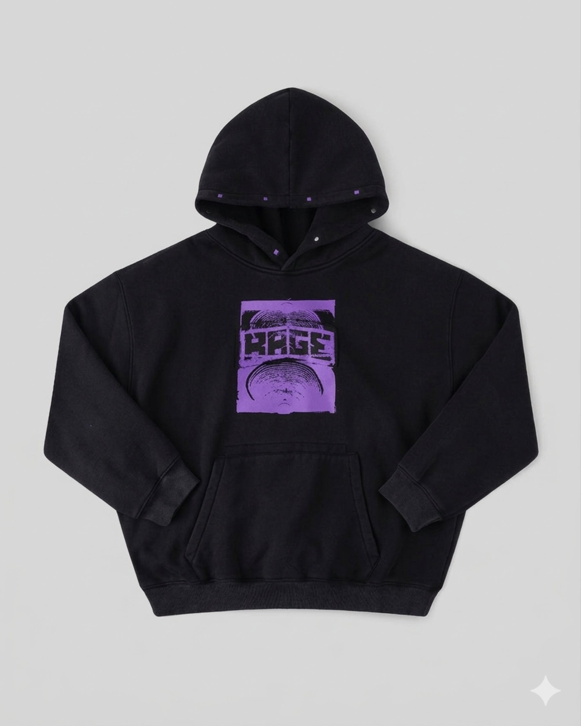 Mens Corp Boxy Pullover Hoodie