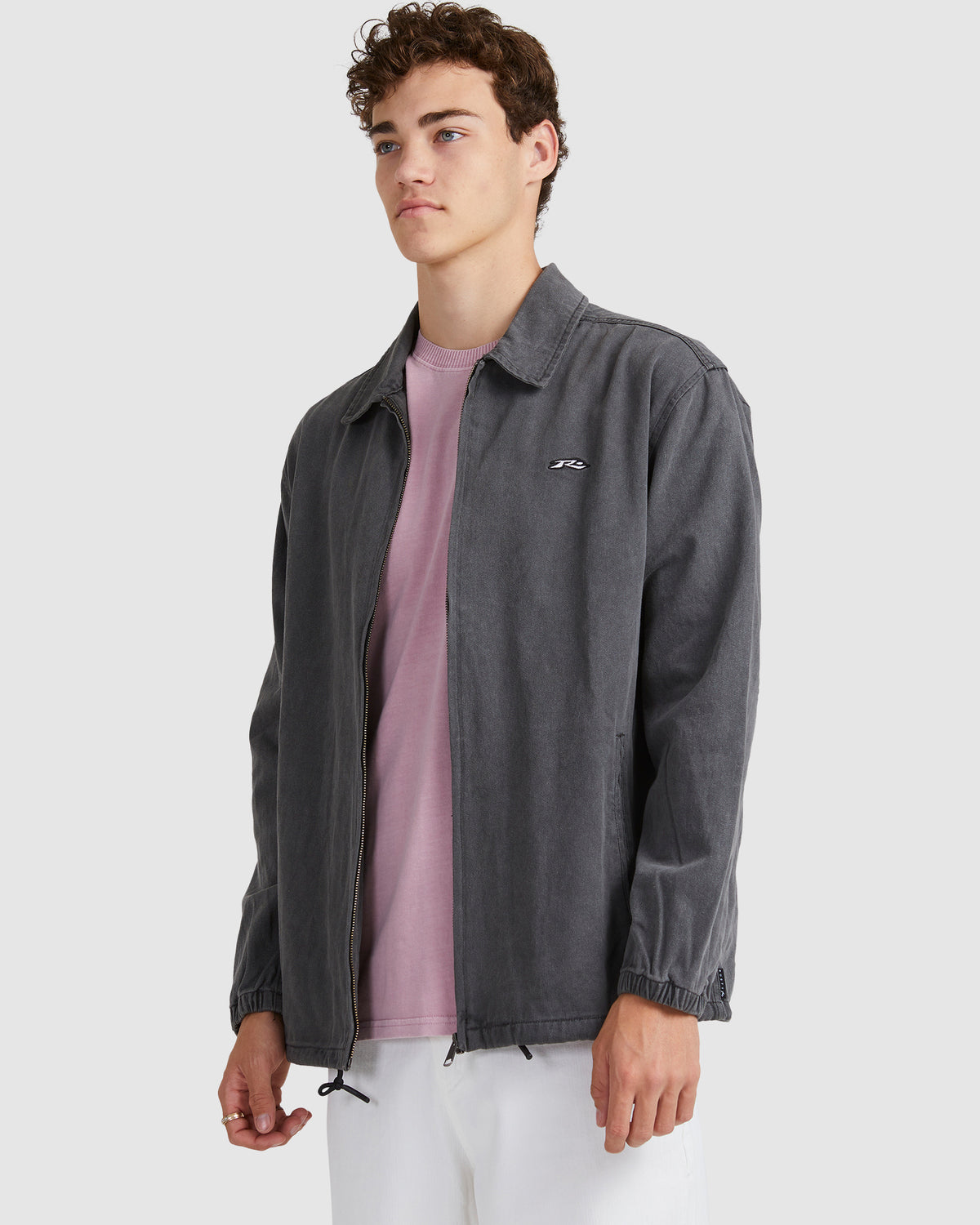 Mens Dungaree Coach Jacket