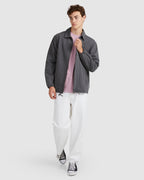 Mens Dungaree Coach Jacket