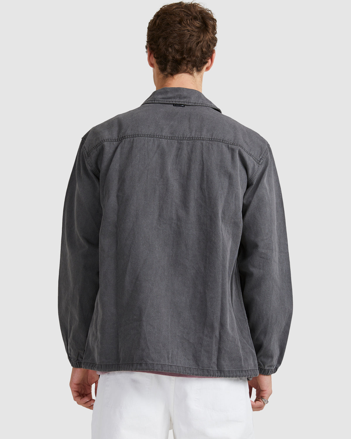Mens Dungaree Coach Jacket