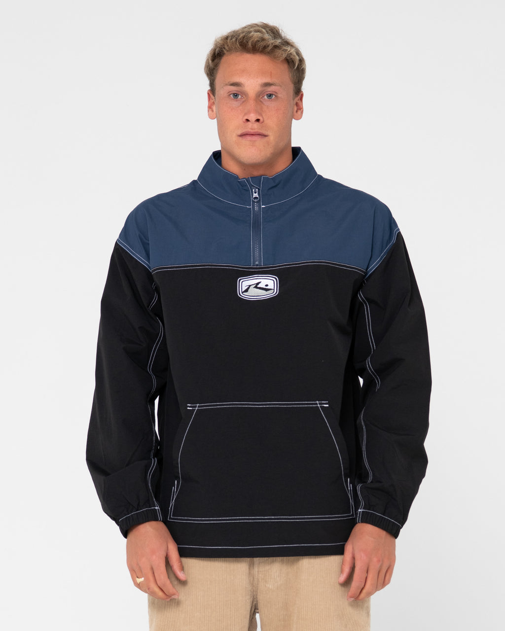 MENS CORE DIVISION QUARTER ZIP FLEEVE JUMPER