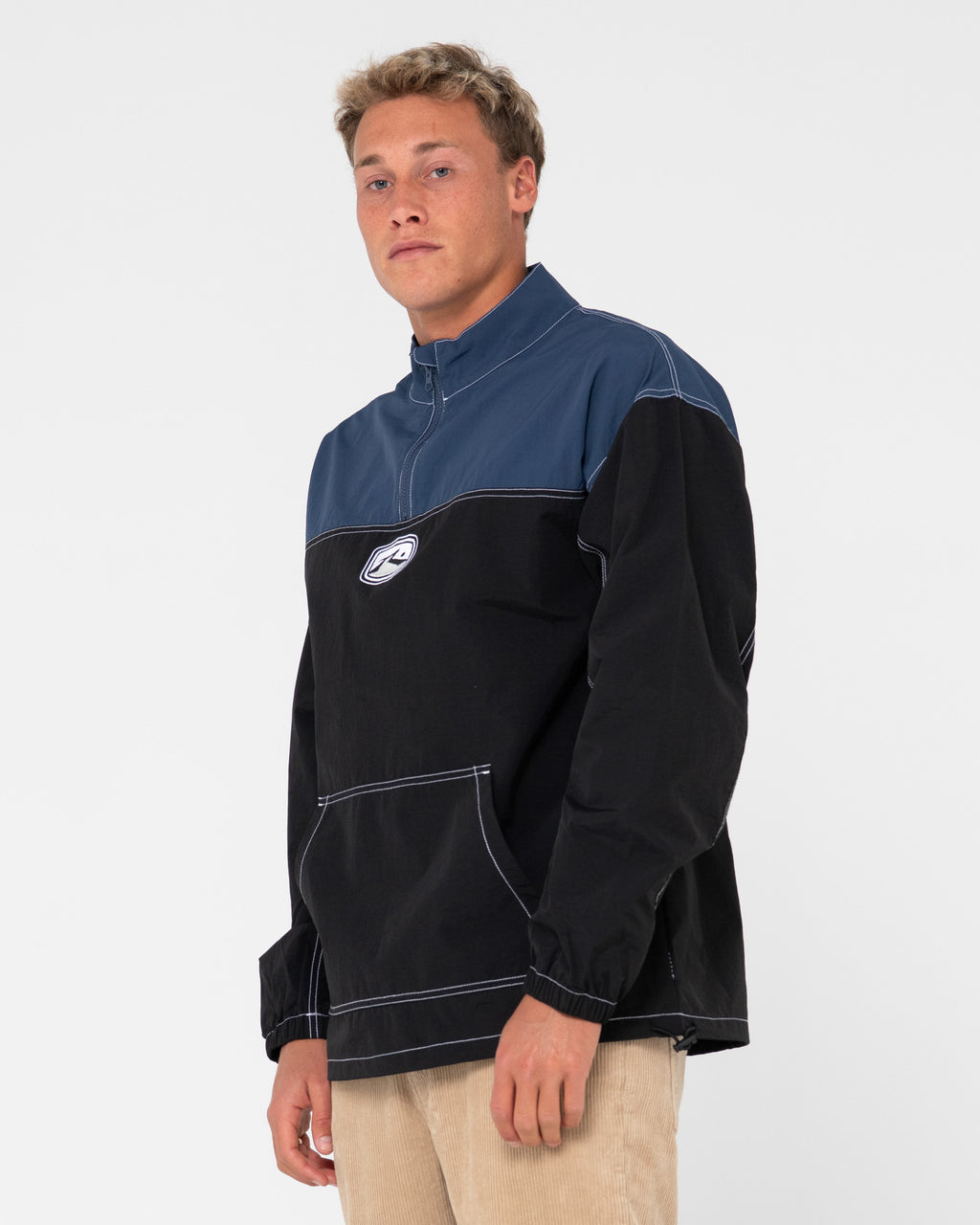 MENS CORE DIVISION QUARTER ZIP FLEEVE JUMPER