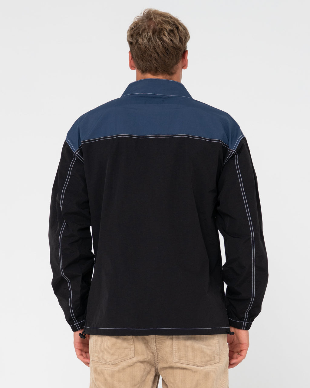 MENS CORE DIVISION QUARTER ZIP FLEEVE JUMPER