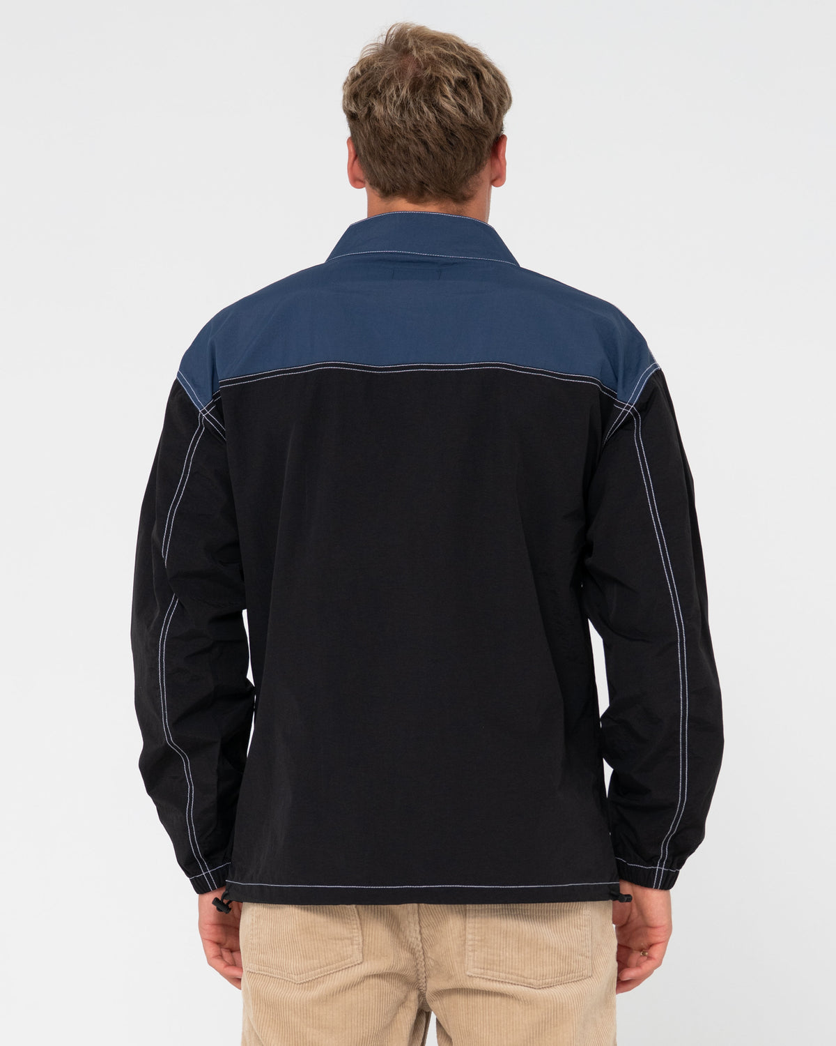 MENS CORE DIVISION QUARTER ZIP FLEEVE JUMPER